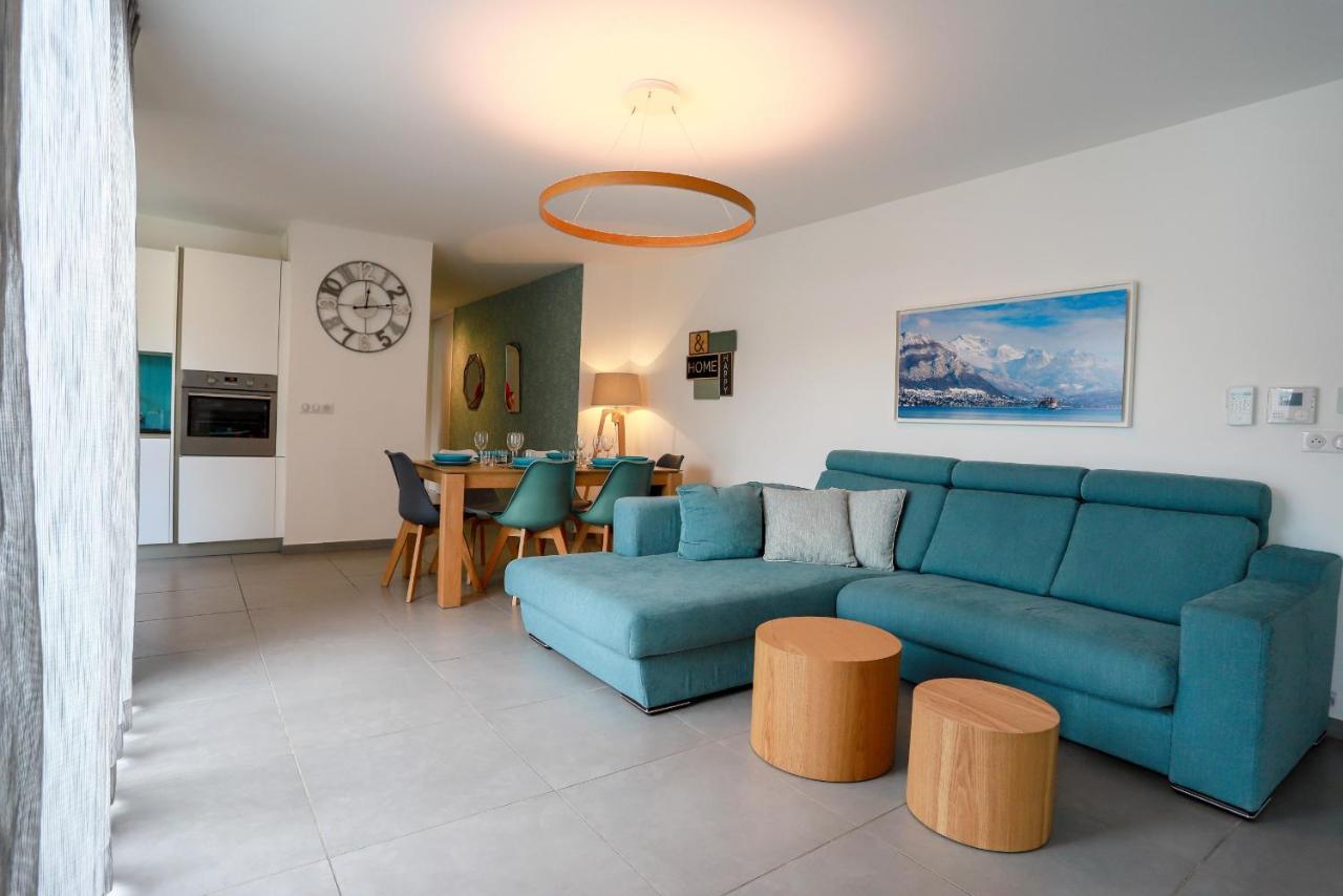 Le Bleu Du Lac 3 Etoiles - Secteur Recherche, Calme & Familiale, A 300M Du Lac & De La Vieille Ville, Garage Prive آنسي المظهر الخارجي الصورة